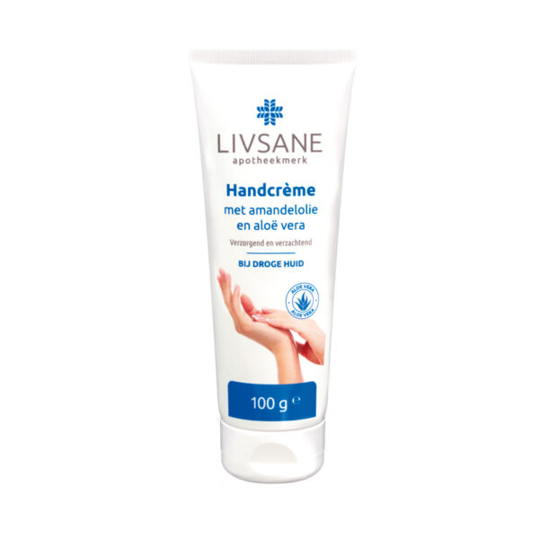 Handcrème met Aloe Vera en amandelolie 100g LIVSANE